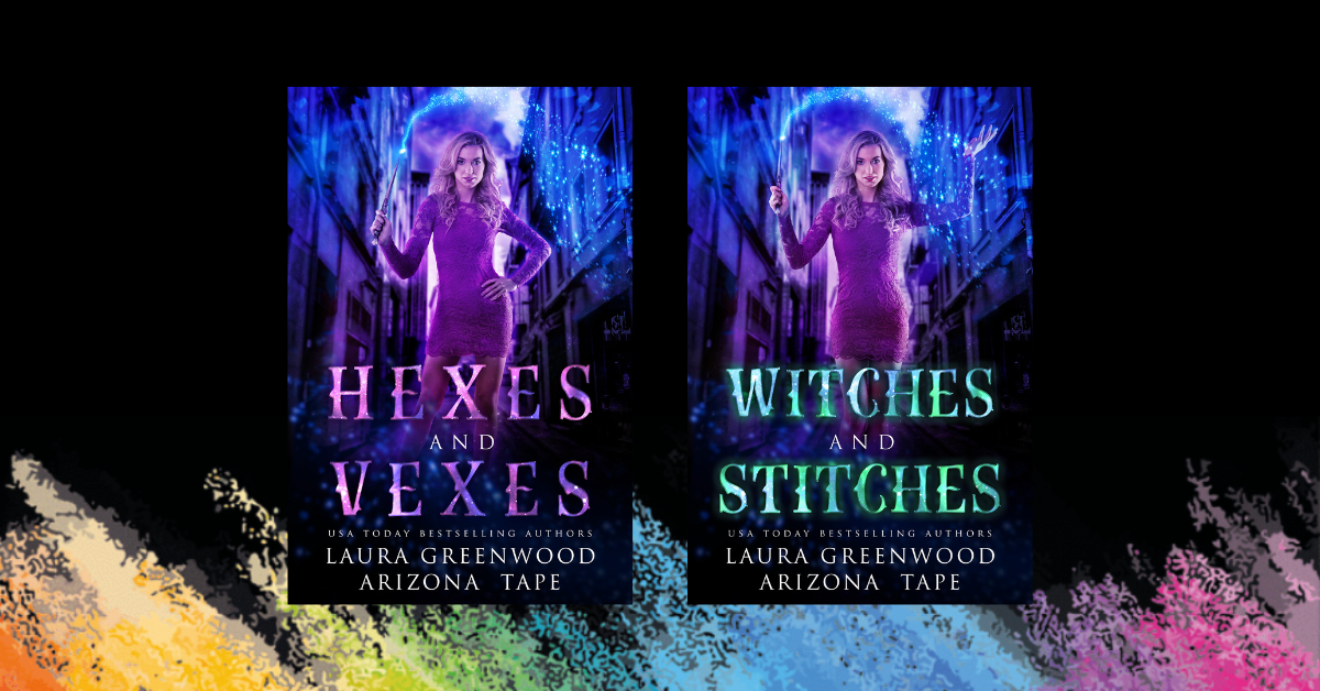 OUT NOW: Witches And Stitches  (Amethyst’s Wand Shop Mysteries #2)