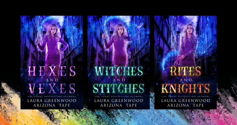 OUT NOW: Rites And Knights  (Amethyst’s Wand Shop Mysteries #3)