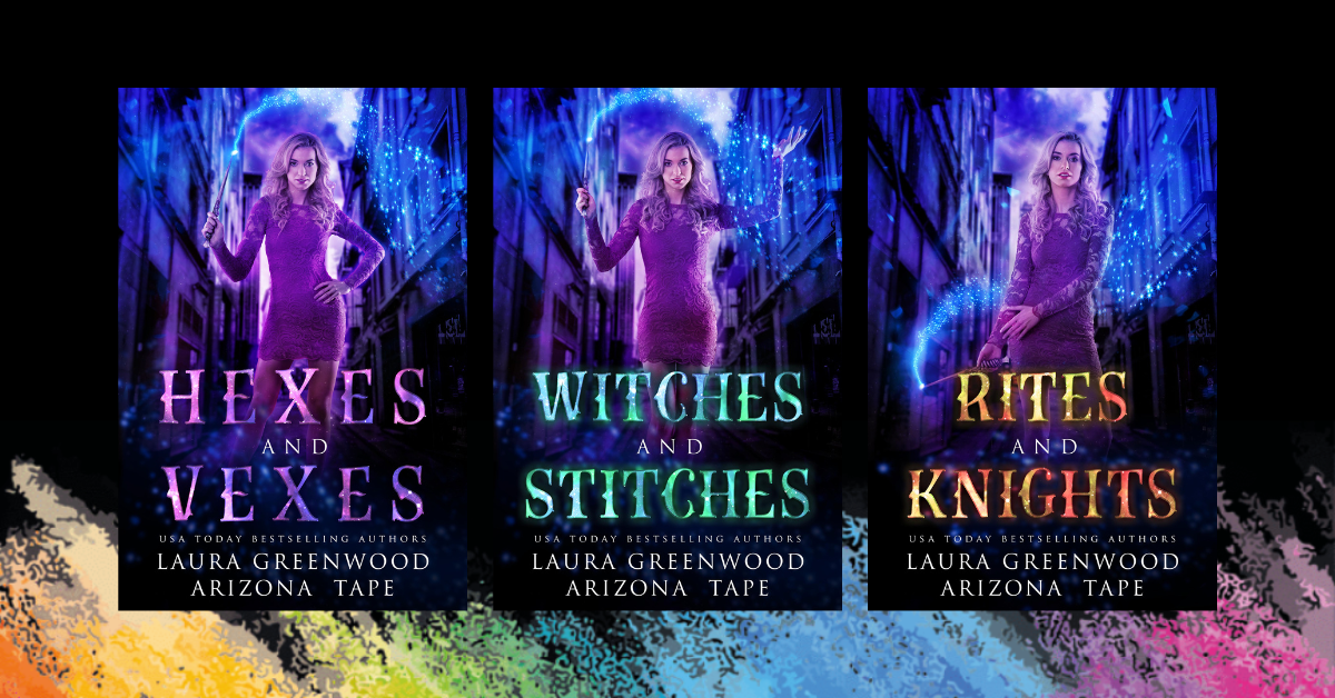 OUT NOW: Rites And Knights  (Amethyst’s Wand Shop Mysteries #3)
