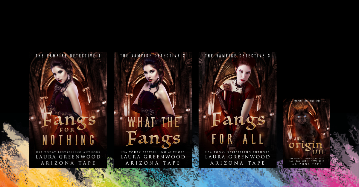 OUT NOW: Fangs For All (The Vampire Detective #3)