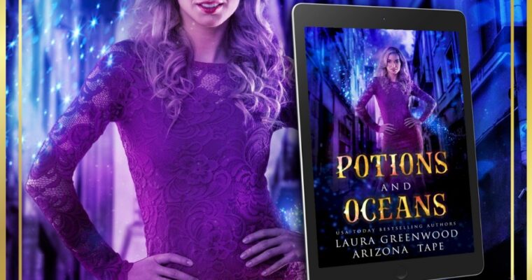 OUT NOW: Potions And Oceans  (Amethyst’s Wand Shop Mysteries #6)